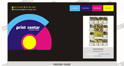 Desktop Screenshot of print-centar.com