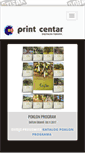 Mobile Screenshot of print-centar.com