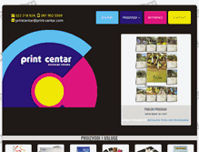 Tablet Screenshot of print-centar.com